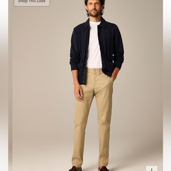 J Crew 770™ Straight-fit stretch chino pant AR886 - Picture 3 of 5